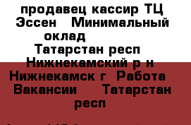 продавец-кассир ТЦ Эссен › Минимальный оклад ­ 18 000 - Татарстан респ., Нижнекамский р-н, Нижнекамск г. Работа » Вакансии   . Татарстан респ.